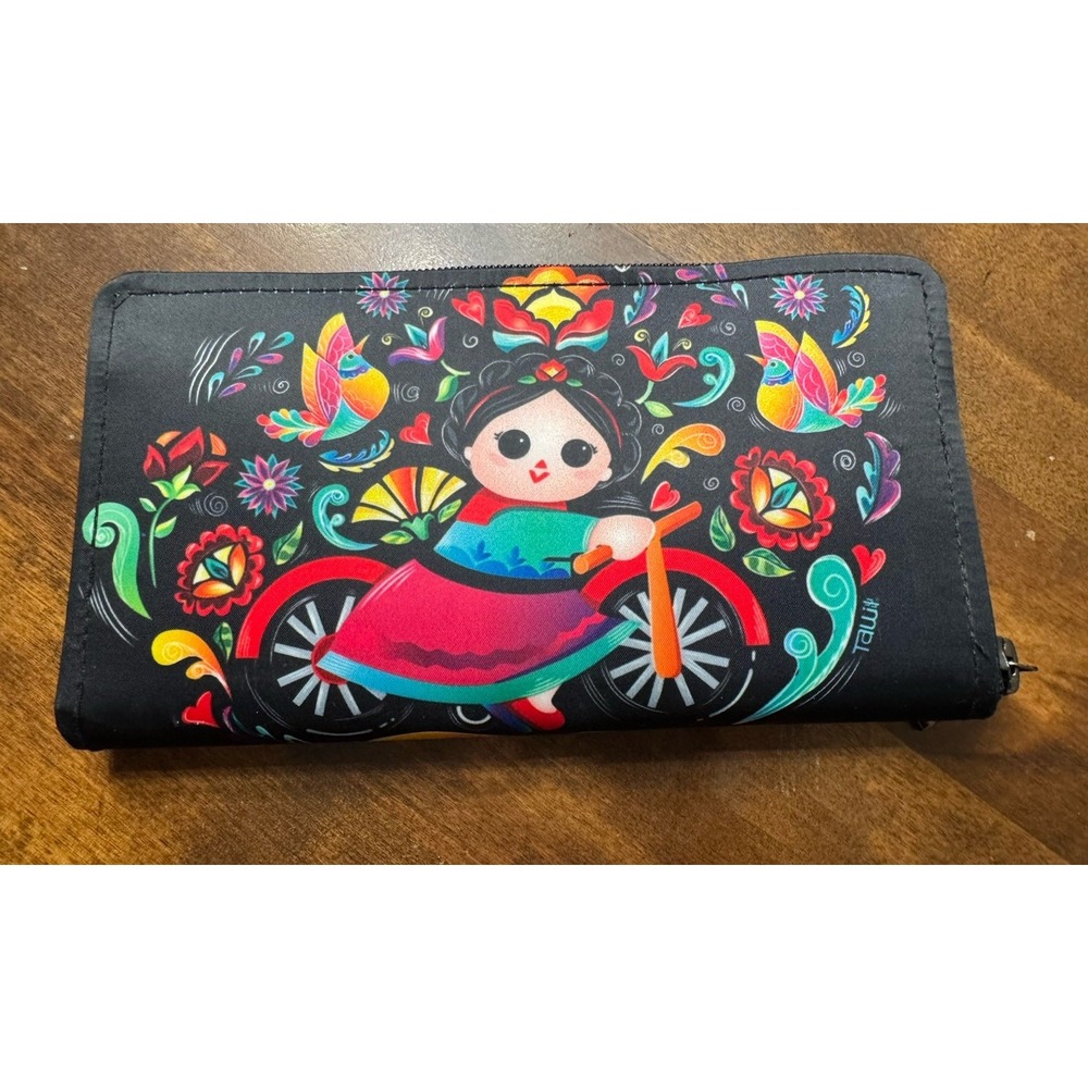 Tawi Wallet Girl On Bike